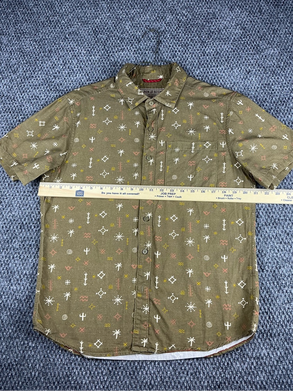 Iron And Resin X Anthony Faucheux SS23 Collaboration Poeth Shirt, Size Small - Picture 4 of 6